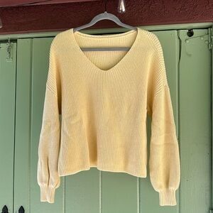 Vintage Yellow Sweater